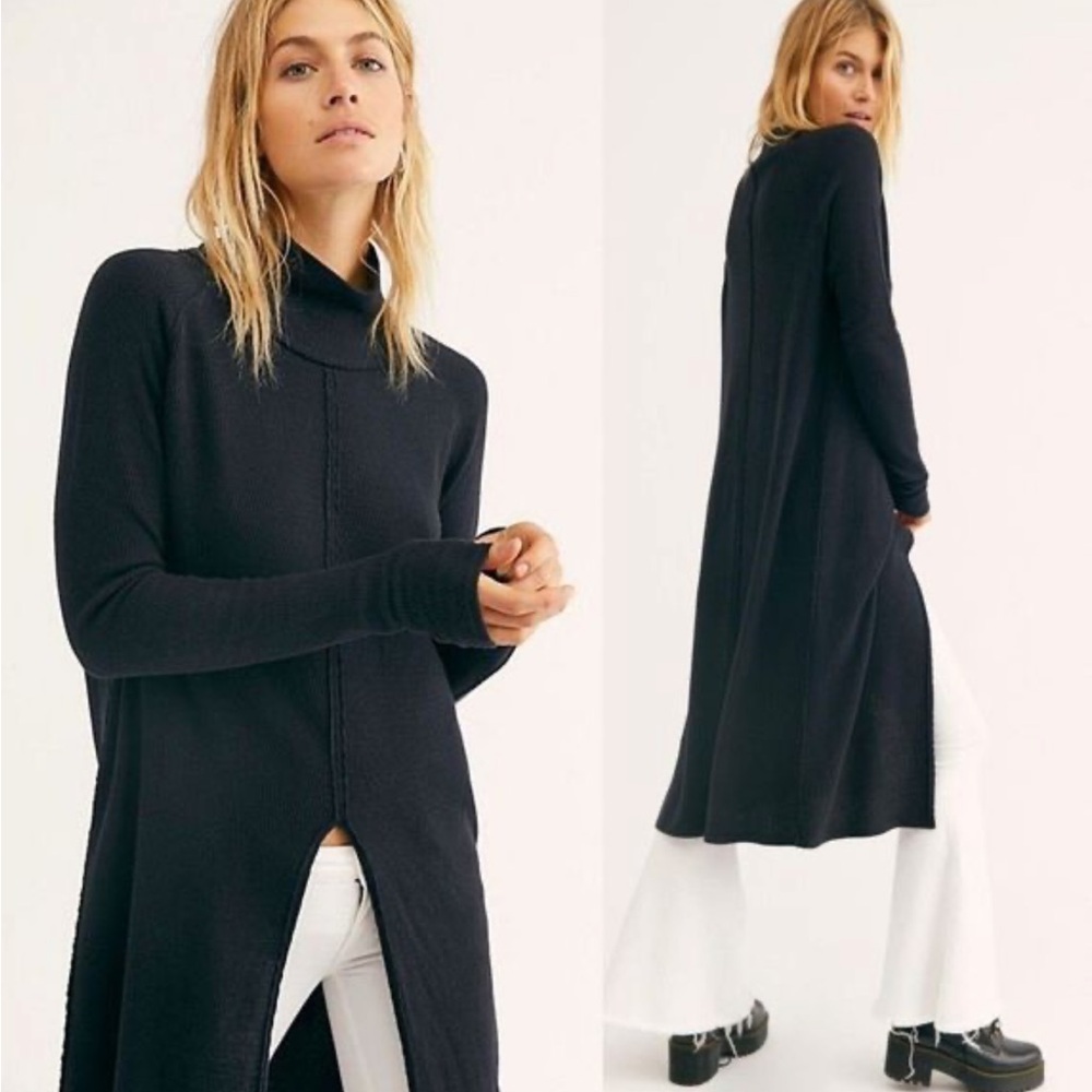 NWT Free People Work It Tunic Sweater Maxi
Top